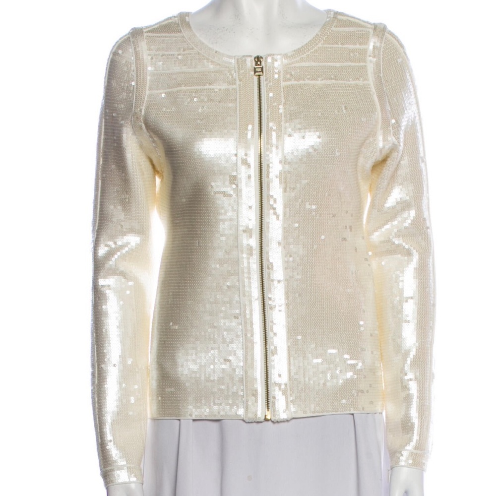 Herve Leger Authentic Sequin Jacket - image 1